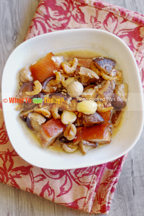 KHAU YUK / TWICE-COOKED PORK BELLY