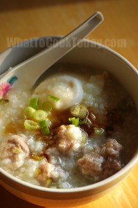 pork congee