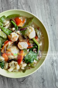 INDONESIAN STYLE VEGETABLE STIR-FRY / CAP CHAY