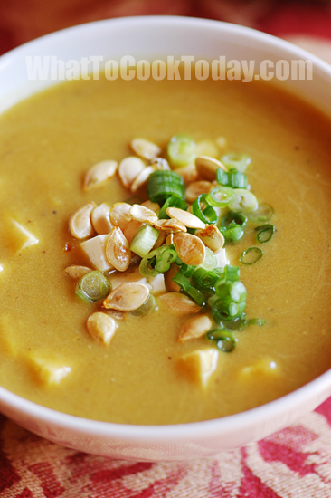 Golden curry pumpkin/butternut squash soup Golden curry pumpkin/butternut squash soup