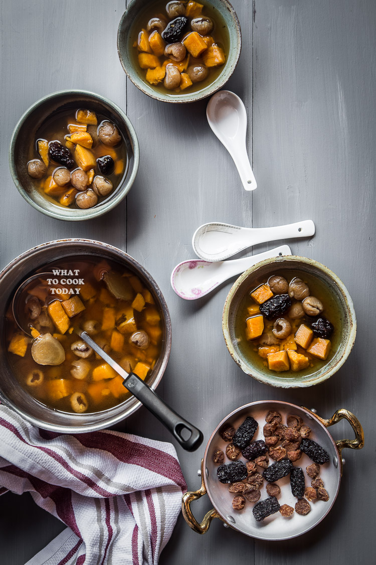 Sweet potato and ginger soup