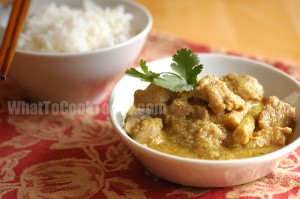 CHICKEN AND PORK CURRY