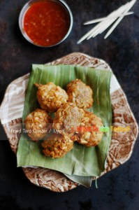FRIED TARO CLUSTER / TALAS GORENG / UYEN
