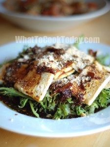 TAHU GORENG KACANG/ FRIED BEAN CURD WITH PEANUTS