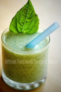SWEET BASIL SMOOTHIE