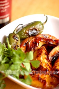 GRILLED PEACH SALSA
