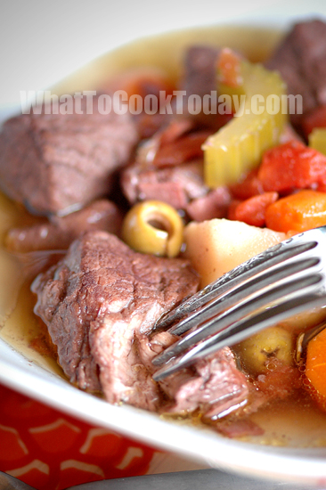CHIANTI MARINATED BEEF STEW CHIANTI MARINATED BEEF STEW