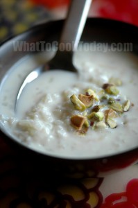 RICE PUDDING/ KHEER