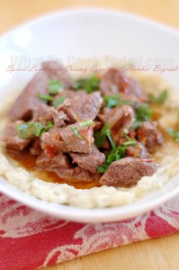 SPICED LAMB WITH CREAMY EGGPLANT/ HUNKAR BEGENDI
