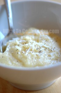 CREAMY PARMESAN POLENTA