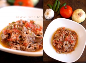MEXICAN STYLE BEEF TIPS