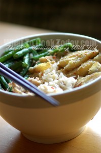 THAI RICE VERMICELLI SOUP WITH FISH