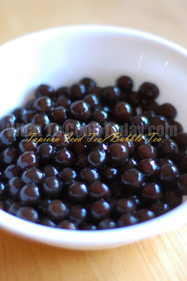 TAPIOCA ICED TEA/BUBBLE TEA