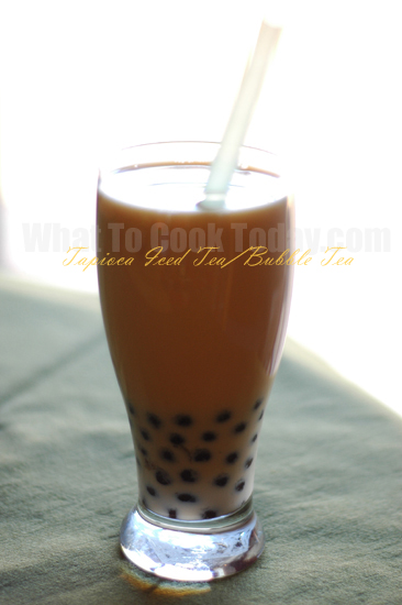 TAPIOCA ICED TEA/BUBBLE TEA
