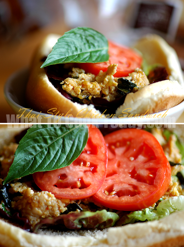 THAI-STYLE CHICKEN SANDWICH