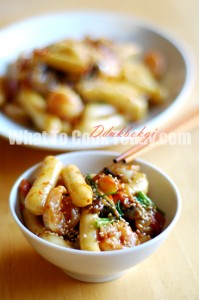 RICE CAKE STICK SNACK/DDUKBOKGI