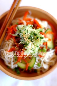 VEGETABLE MIXED NOODLES/YACHAE GOOKSU