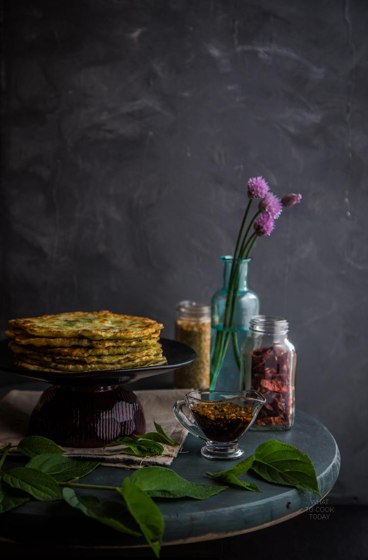 Korean leeks pancakes (Buchu buchingae)