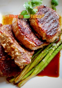 LISU GRILLED SPICE-RUBBED PORK