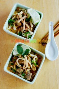KHAO SOI/ CHIANG MAI CURRY NOODLES