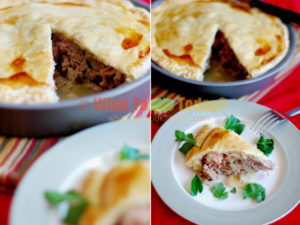 CHURER FLEISHTORTE/ MEAT PIE FROM CHUR