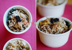 CAVIAR FRIED RICE