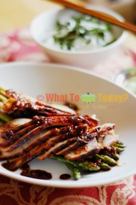 SIRLOIN STEAK IN MISO MARINADE