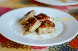 BANANA BREAKFAST SANDWICHES
