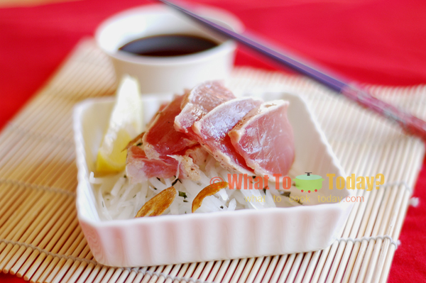 TUNA TATAKI SALAD TUNA TATAKI SALAD