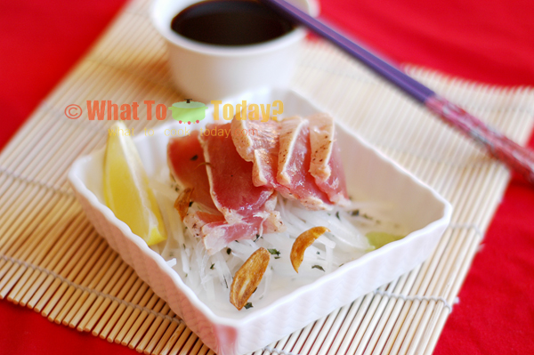 TUNA TATAKI SALAD TUNA TATAKI SALAD