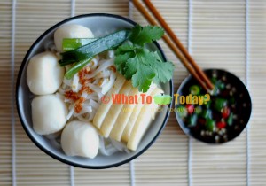 FISH BALL NOODLES