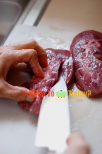 HOW TO CLEAN PORK'S KIDNEY