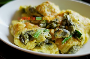 EASY OYSTER OMELETTE