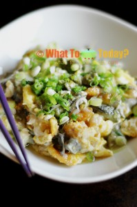 FRIED OYSTER OMELETTE