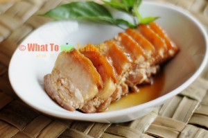 BRAISED PORK BELLY FOR RAMEN NOODLES