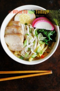 SHOYU RAMEN/ TOKYO-STYLE RAMEN