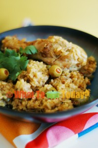 ARROZ CON POLLO / RICE WITH CHICKEN