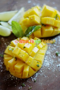 MANGO HEDGEHOGS DESSERT MANGO HEDGEHOGS DESSERT