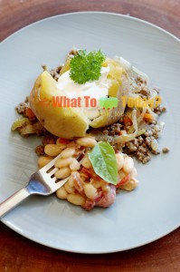 30-MINUTE MEALS: SUPER-FAST BEEF HASH, JACKET POTATOES AND LOVELY BUTTER BEANS