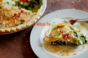 NORWEGIAN SPINACH PIE / NORVEGIA SPINATPIE