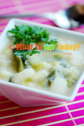 LEEK SOUP / PURRESUPPE LEEK SOUP / PURRESUPPE