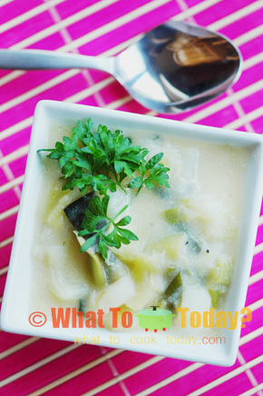 LEEK SOUP / PURRESUPPE LEEK SOUP / PURRESUPPE