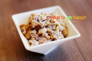 MASHED FRIED PLANTAIN AND BLACK-EYED PEAS / ADALU