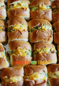 OLIVE, BACON AND CHEESE ROLLS