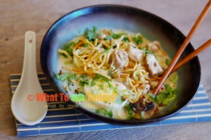 COCONUT NOODLE SOUP / OHN-NO KYAUKSWE