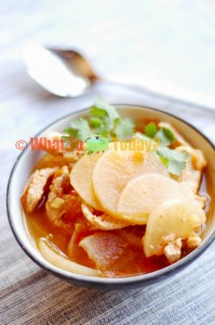 BHUTANESE PORK WITH RADISH STEW