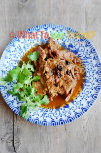 BEEF WITH BLACK BEAN SAUCE