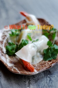 STEAMED PIPA SHRIMPS