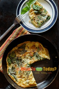 BASIL OMELETTE