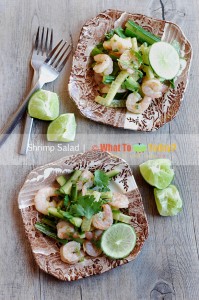 SHRIMP SALAD WITH ENGLISH CUCUMBER